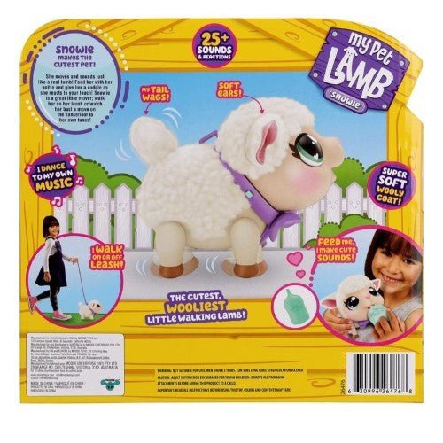Little Live Pets My Pet Lamb Snowie (Interactive) - by Moose Toys | Buy at ToyShnip
