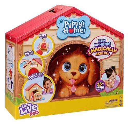 Little Live Pets My Puppy's Home Building Playset (Random Puppy) - by Moose Toys | Buy at ToyShnip