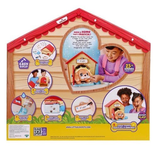 Little Live Pets My Puppy's Home Building Playset (Random Puppy) - by Moose Toys | Buy at ToyShnip