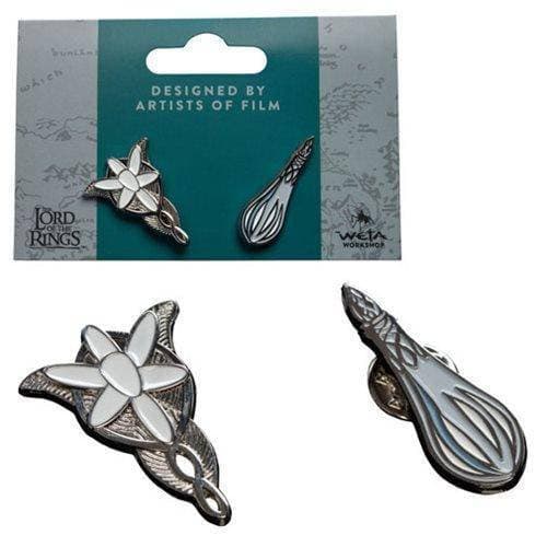 Lord of the Rings Evenstar and Galadiel's Phial Collectible Pin Set - by Weta Workshop | Buy at ToyShnip
