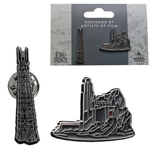 Lord of the Rings Orthanc and Helms Deep Collectible Pin Set - by Weta Workshop | Buy at ToyShnip