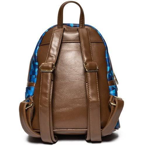 Loungefly Beauty and the Beast Stained-Glass Window Mini-Backpack - Entertainment Earth Exclusive - by Loungefly | Buy at ToyShnip