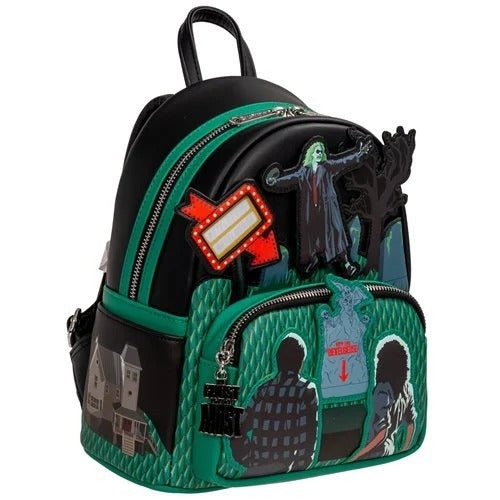 Loungefly Beetlejuice Graveyard Glow - in - the - Dark Mini - Backpack - Entertainment Earth Exclusive - by Loungefly