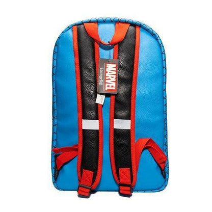 Loungefly Captain America Cosplay Backpack with Pin Set - Entertainment Earth Exclusive - by Loungefly | Buy at ToyShnip