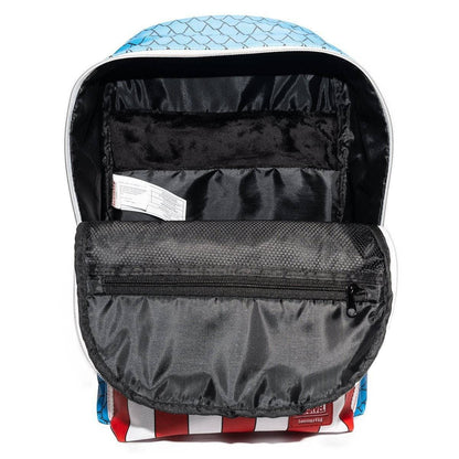 Loungefly Captain America Cosplay Backpack with Pin Set - Entertainment Earth Exclusive - by Loungefly | Buy at ToyShnip
