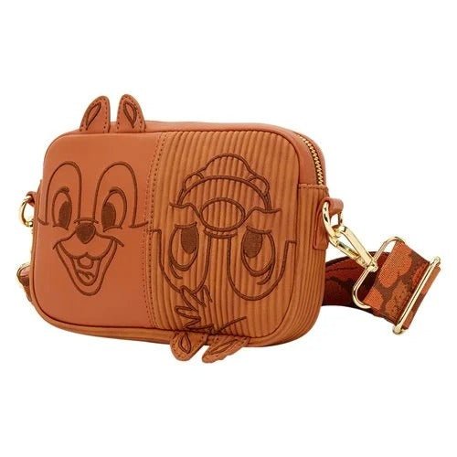 Loungefly Chip 'n' Dale Corduroy Sling Crossbody Bag with Coin Bag - by Loungefly