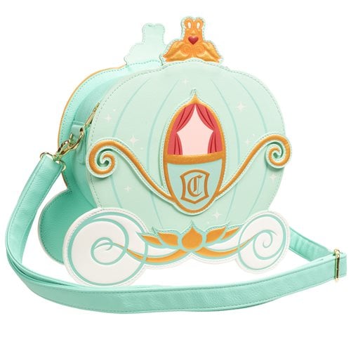Loungefly Cinderella Reversible Pumpkin Carriage Crossbody Purse - Entertainment Earth Exclusive - by Loungefly | Buy at ToyShnip