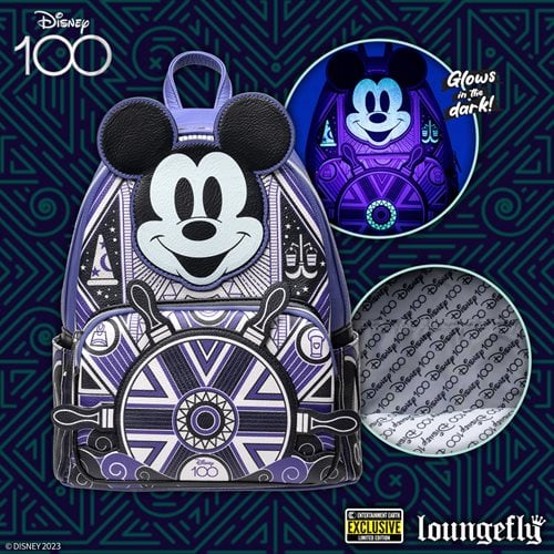 Disney 100 Art Deco Mickey Mouse Mini-Backpack EE - ToyShnip