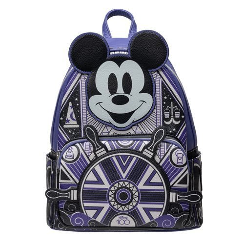 Loungefly Disney 100 Art Deco Mickey Mouse Mini-Backpack - Entertainment Earth Exclusive - by Loungefly | Buy at ToyShnip