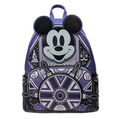 Loungefly Disney 100 Art Deco Mickey Mouse Mini-Backpack - Entertainment Earth Exclusive - by Loungefly | Buy at ToyShnip
