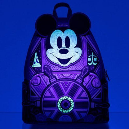 Loungefly Disney 100 Art Deco Mickey Mouse Mini-Backpack - Entertainment Earth Exclusive - by Loungefly | Buy at ToyShnip