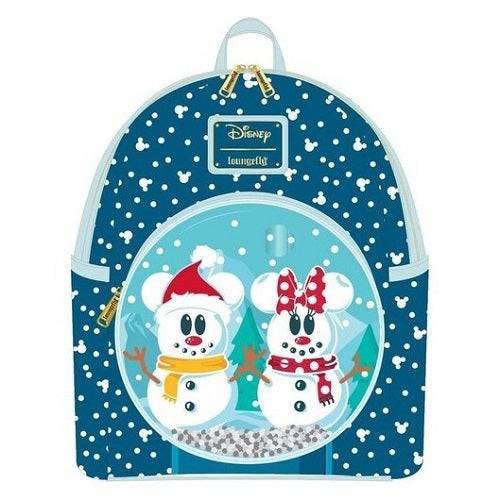 Loungefly Disney Minnie & Mickey Mouse Snow Globe Mini-Backpack - by Loungefly | Buy at ToyShnip