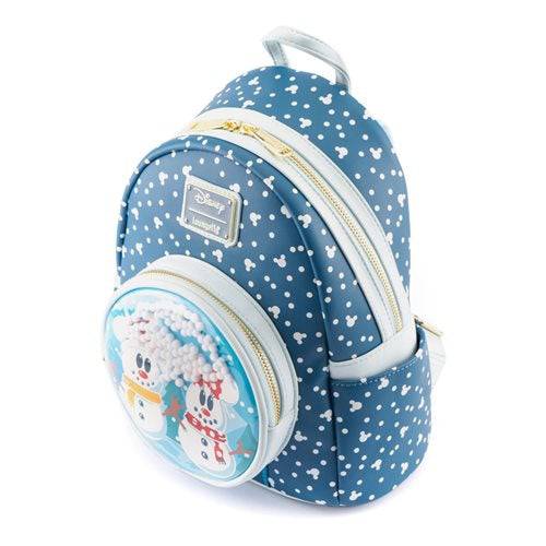 Loungefly Disney Minnie & Mickey Mouse Snow Globe Mini-Backpack - by Loungefly | Buy at ToyShnip