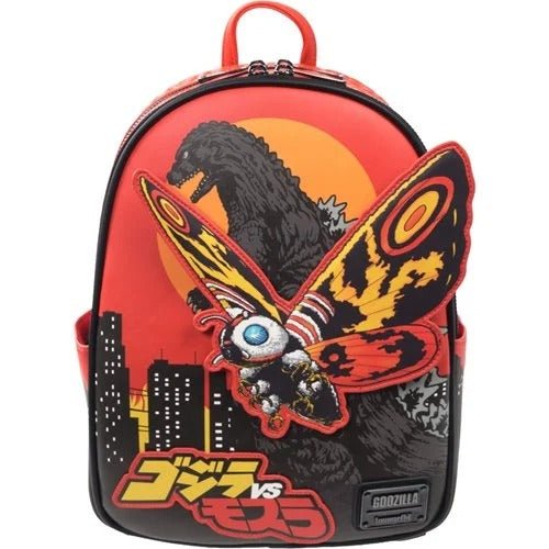 Loungefly Godzilla vs. Mothra Midsize Backpack - Entertainment Earth Exclusive - by Loungefly