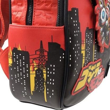 Loungefly Godzilla vs. Mothra Midsize Backpack - Entertainment Earth Exclusive - by Loungefly