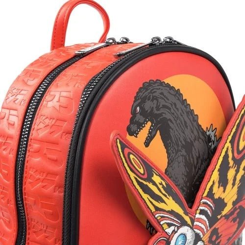 Loungefly Godzilla vs. Mothra Midsize Backpack - Entertainment Earth Exclusive - by Loungefly