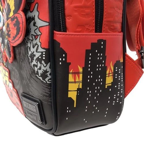 Loungefly Godzilla vs. Mothra Midsize Backpack - Entertainment Earth Exclusive - by Loungefly