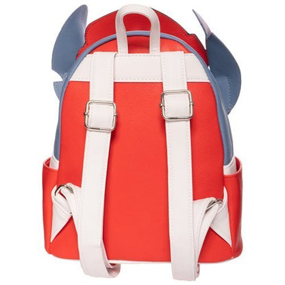 Loungefly Lilo & Stitch Holiday Santa Stitch Mini-Backpack- Entertainment Earth Exclusive - by Loungefly | Buy at ToyShnip