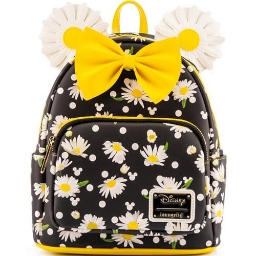 Loungefly Minnie Mouse Daisies Mini-Backpack - by Loungefly | Buy at ToyShnip
