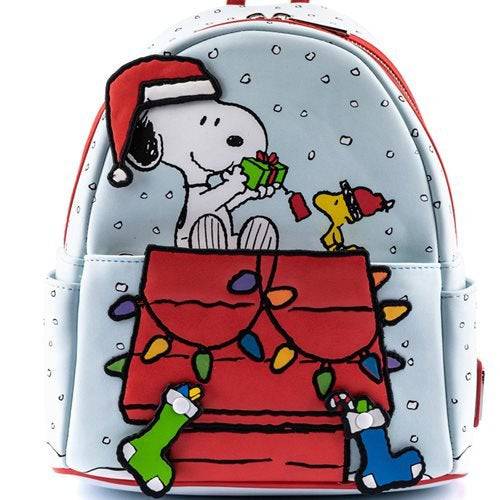 Loungefly Peanuts Gift Giving Snoopy & Woodstock Mini-Backpack - by Loungefly | Buy at ToyShnip