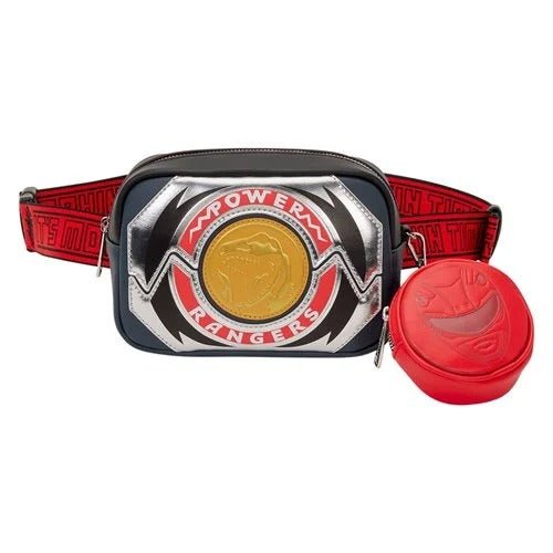 Loungefly Power Rangers Red Ranger Sling Bag - by Loungefly