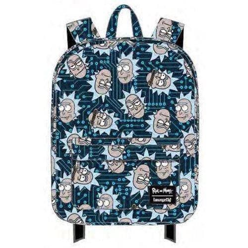 Loungefly Rick and Morty Computer Chip Rick Nylon Backpack - by Loungefly | Buy at ToyShnip