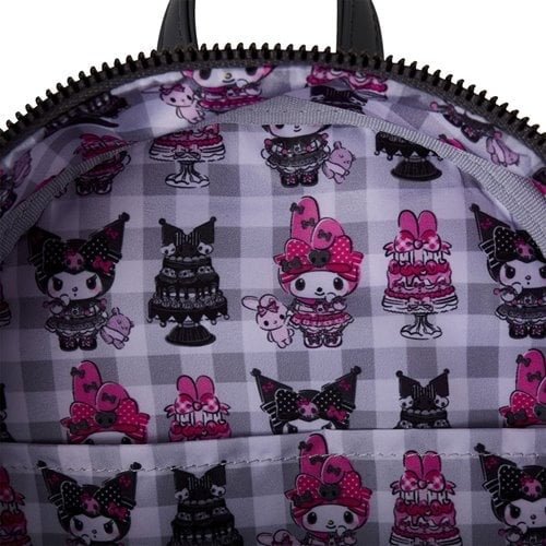 Loungefly Sanrio My Melody And Kuromi Mini Backpack - by Loungefly