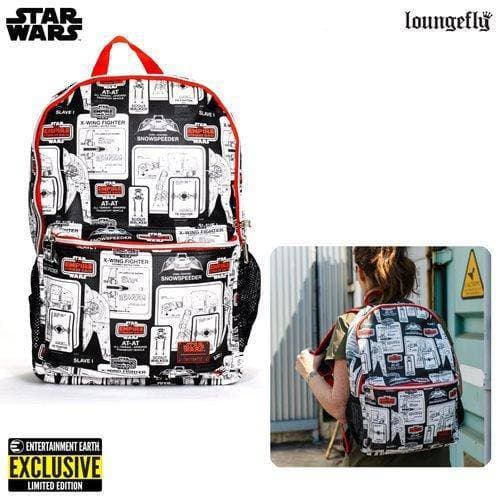 Loungefly Star Wars: The Empire Strikes Back 40th Anniversary Retro Toy-Inspired Backpack - Entertainment Earth Exclusive - by Loungefly | Buy at ToyShnip