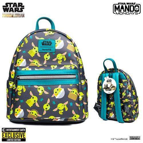 Loungefly Star Wars The Mandalorian The Child Mini-Backpack - Entertainment Earth Exclusive - by Loungefly | Buy at ToyShnip