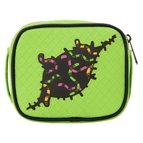 Loungefly The Nightmare Before Christmas Oogie Boogie Glow - in - the - Dark Crossbuddies Bag - by Loungefly