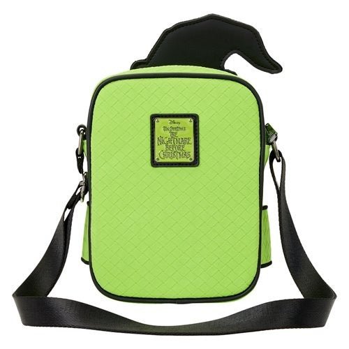 Loungefly The Nightmare Before Christmas Oogie Boogie Glow - in - the - Dark Crossbuddies Bag - by Loungefly