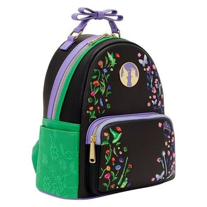 Loungefly Wicked Glinda and Elphaba Floral and Lace Mini - Backpack - by Loungefly