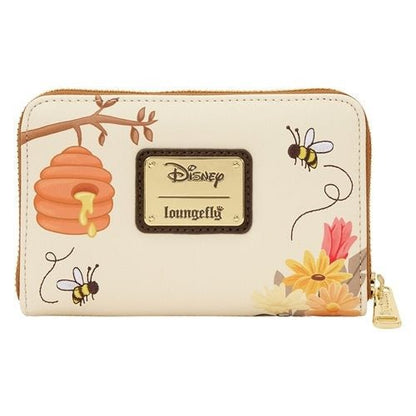 Loungefly Winnie the Pooh Floral Bee Zip Around Wallet - by Loungefly