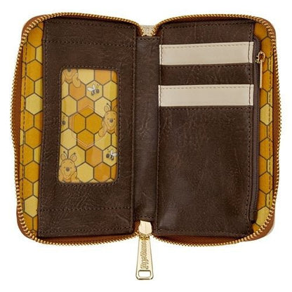 Loungefly Winnie the Pooh Floral Bee Zip Around Wallet - by Loungefly