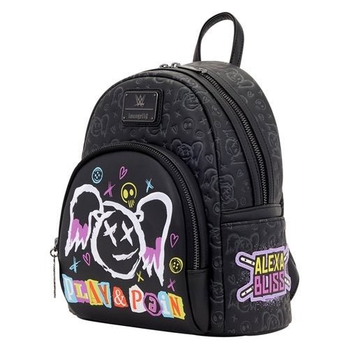 Loungefly WWE Alexa Bliss Play and Pain Mini - Backpack - Exclusive - by Loungefly