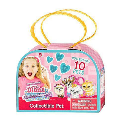 Love Diana Fashion Fab 3.5 Inch Pet Mystery Pack (random pet, random color pack) - by Far Out Toys | Buy at ToyShnip