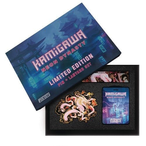 Magic: The Gathering Kamigawa Ltd Ed Neon Dynasty XL AR Pin & Lanyard Set - by Pinfinity | Buy at ToyShnip