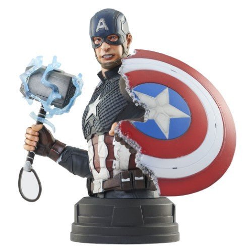 Marvel Avengers Endgame Captain America 1:6 Bust - by Diamond Select | Buy at ToyShnip