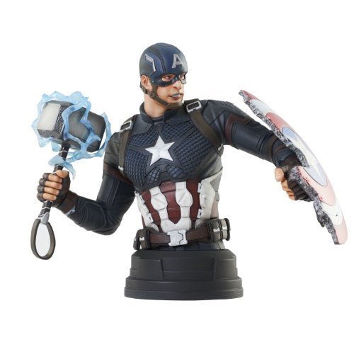 Marvel Avengers Endgame Captain America 1:6 Bust - by Diamond Select | Buy at ToyShnip