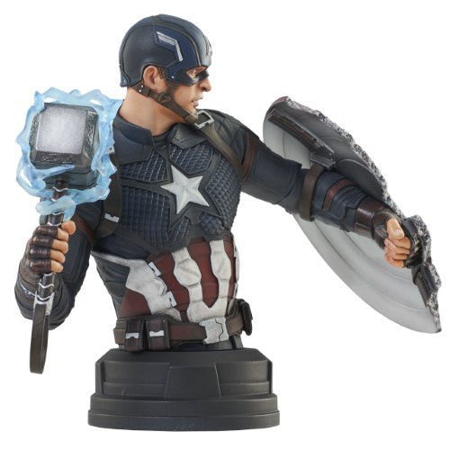 Marvel Avengers Endgame Captain America 1:6 Bust - by Diamond Select | Buy at ToyShnip