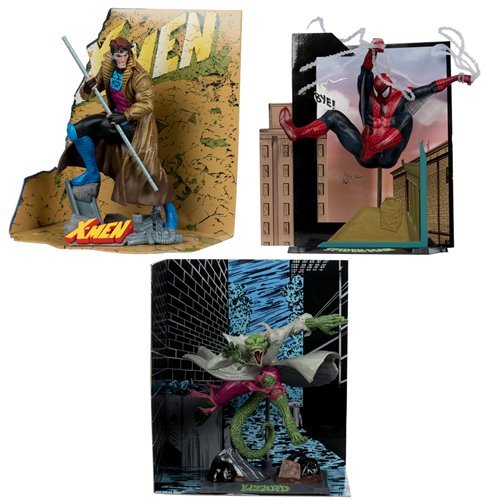 Marvel Collection 1:10 Scale Posed Figure with Scene - Select Figure(s) - by McFarlane Toys