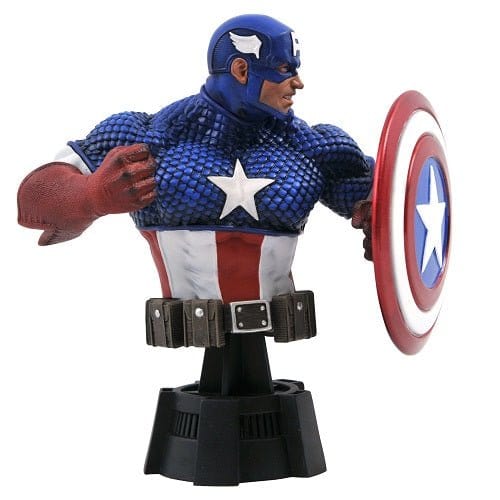 Marvel Comic Captain America 1/7 Scale Bust - by Diamond Select | Buy at ToyShnip