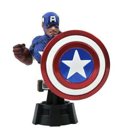 Marvel Comic Captain America 1/7 Scale Bust - by Diamond Select | Buy at ToyShnip