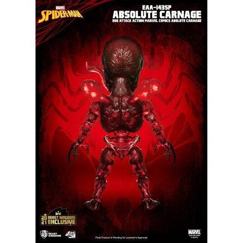 Marvel Comics Absolute Carnage EAA-143SP Beast Kingdom Summer Exclusive Action Figure - by Beast Kingdom | Buy at ToyShnip