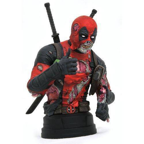 Marvel Deadpool Zombie 1:6 Scale Mini-Bust - SDCC 2020 PX Exclusive - by Gentle Giant | Buy at ToyShnip