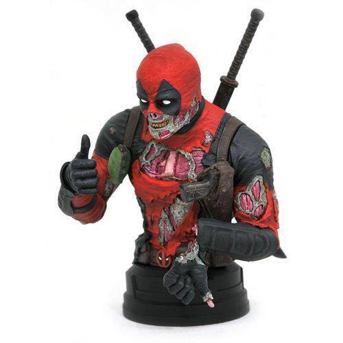 Marvel Deadpool Zombie 1:6 Scale Mini-Bust - SDCC 2020 PX Exclusive - by Gentle Giant | Buy at ToyShnip