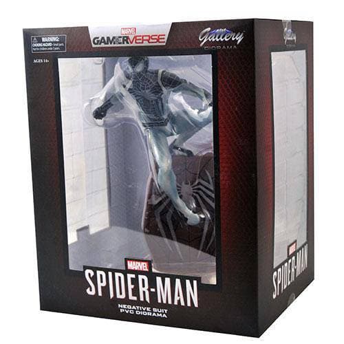 Marvel Gallery Spider-Man Video Game Negative Suit - SDCC 2020 Previews Exclusive - by Diamond Select | Buy at ToyShnip