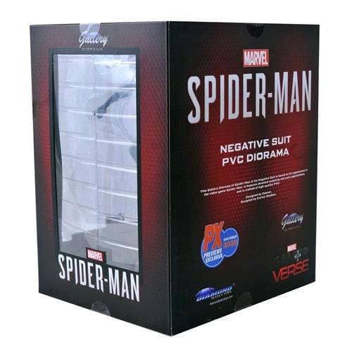 Marvel Gallery Spider-Man Video Game Negative Suit - SDCC 2020 Previews Exclusive - by Diamond Select | Buy at ToyShnip