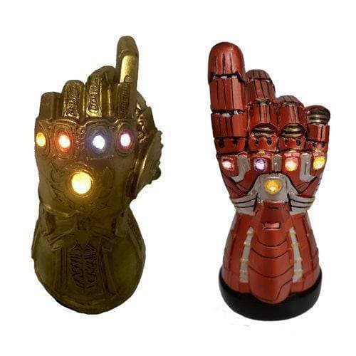 Marvel Infinity and Nano Gauntlet LED Desk Monument - SDCC 2020 Previews Exclusive - by Surreal Entertainment | Buy at ToyShnip