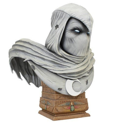 Marvel Legends In 3D Moon Knight 1/2 Scale Bust - by Diamond Select | Buy at ToyShnip